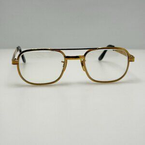 US Optical Eyeglasses Eye Glasses Frames Gold USA 5 1/4 50-20-135